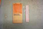 1972-73 Harley Davidson Fl 59652-72 Nos Rear Fender Front Trim Decal #25 *CBZ4. Fixed Price $79.99.