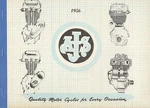 1956 Ajs Quality Motor-cycles Catalog For Every Occasion Reproduction. Fixed Price $26.00.