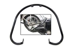 Black Rear Big Twin Frame Bar For Harley-davidson. Fixed Price $160.99.