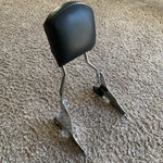 2004-2018 Harley Davidson Sportster 883 & 1200 Rear Passenger Backrest Sissybar. Fixed Price $129.99.
