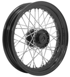 New 16X3 Antique Style Laced Wheel For Harley Davidson Custom. Fixed Price $172.85.
