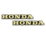 Gas Tank Emblems Badge Set 87122-392-000 Honda CB750F Super Sport 75-76. Fixed Price $89.95.