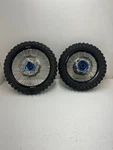 19 Husqvarna Blue Tusk Impact Wheels Rims Hubs Mx 33 Tires Rotors. Fixed Price $439.99.