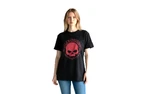 Harley-davidson Women Skull T-shirt Medium Black Akron Oh Made In Usa Nwt. Fixed Price $25.46.