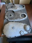 1950S 1960S Bsa A7 A10 Primary Chaincase Inner & Outer Covers 42-7503 42-7515. Fixed Price $139.99.