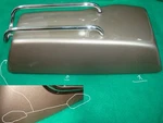 Goldwing 84 85 GL1200 Saddlebag Assy., L. Upper YR125M Left 81450-MG9-770ZK. Fixed Price $85.56.