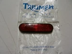 Nos Triumph Oem Red Sae 98 Dot Reflector Trident Trophy Bonneville 02-4012. Fixed Price $19.99.