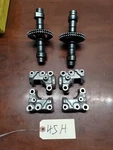1985 Honda Interceptor Vf 500 Front Cylinder Cam Shafts & Holders. Fixed Price $80.00.