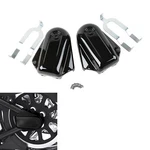 Black Rear Axle Cover Swingarm Cap Fit For Harley Softail Flstc Flstn. Fixed Price $29.99.