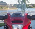 Calsci Tinted Clear Shorty Windshield For Kawasaki Concours 1000 1986-2006. Fixed Price $200.00.