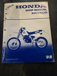 1985 Honda XL350R Xr Genuine Factory Owners Shop Manual 61KN500 Dealer. Fixed Price $59.99.