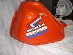 Honda Used Oem 1985 XL250R Fuel Tank Red 17511-KL4-770ZA. Fixed Price $145.91.