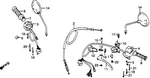 Clutch Cable CB750 CB900 CB1100 Cbx 22870-422-670. Fixed Price $19.00.