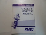2001 Suzuki RM80 Owners Service Shop Manual Oem 99011-02B76-03A. Fixed Price $9.99.