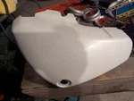 Suzuki VL800 Boulevard C50, Right Side Cover 47211-41F0 Pearl White. Fixed Price $23.91.