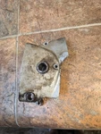 1967 Bridgestone 350 Gtr Front Sprocket Cover. Fixed Price $15.00.
