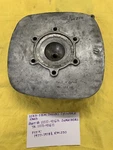Good Used Oem Suzuki Cylinder Head (11111-41611) 1977-1978 1/2 RM250 Ahrma. Fixed Price $50.00.