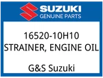 Suzuki Oem Part 16520-10H10 Strainer,engine Oil. Fixed Price $51.31.