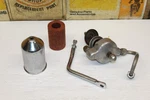 Harley Panhead Shovelhead Knucklehead External Oil Filter & Bracket 63805-48. Fixed Price $125.00.