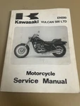 1996 Kawasaki EN500 / Vulcan Ltd Motorcycle Service Manual, 99924-1194-01. Fixed Price $19.99.