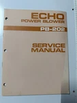 Echo PB-202 Power Blower Service Manual. Fixed Price $7.20.