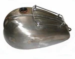 Fits 1965 Triumph T120R TR6 650CC 4 Gal Raw Fuel Tank With Grill Rack Ecs. Fixed Price $299.19.
