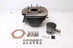 1974 Yamaha TY250 Oem Cylinder Jug And Piston Std 70MM Bore. Fixed Price $148.50.
