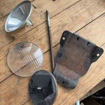 Honda CT70 Trail 1969 Silver Tag Drilled Tool Box Mt Oem Stanley ASS11 Lens +. Fixed Price $22.00.