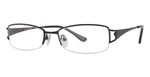 Harley Davidson Hd 377 Blk Black Semi Rimless Metal Eyeglasses Frame 52-18-135. Fixed Price $79.60.