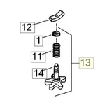 New Genuine Harley 1974-2016 Xl Softail Dyna Touring Throttle Screw Kit 56397-74. Fixed Price $22.50.