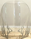 Harley Davidson Flame Clear Windshield Only Dyna Xl 57812-04. Fixed Price $179.99.