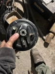 Front Wheel Hub Husqvarna 125 Wr Dirtbike Motorcycle. Fixed Price $40.00.