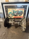 Harley Oem 45 Flathead Servicar 128-39 Trike Rear End Axle Tube Housing 18H. Fixed Price $245.00.