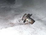 1982 Honda ATC185S Oem Vintage Bolt, Flange (6X10) 95700-06010-08. Fixed Price $8.00.