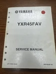 2006 Yamaha YXR45FAV LIT-11616-19-43. Fixed Price $25.00.
