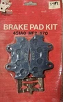 1986 Genuine Honda Interceptor Front Brake Pad Kit 451A0-MF2-670. Fixed Price $16.98.