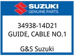 Suzuki Oem Part 34938-14D21 Guide,speedometer Cable. Fixed Price $10.99.
