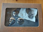 New Indian Pinnacle Conchos, 3 Pack Color Black. Fixed Price $65.00.
