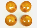Nos Honda 4 Turn Signal Lens Set - CT70 CB175 CB350 CB750K "stanley". Fixed Price $80.00.