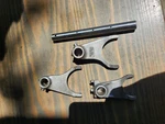 1996HONDA Magna VF750C Gearshift Forks 24211-MZ5-000 + 24212-ML7-000. Fixed Price $25.00.