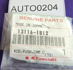 AUTO0204 Kawasaki 13116-1012 Push Cam Rod New Old Stock. Fixed Price $5.99.