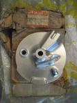Suzuki RV125/RV90/TS185/125/90/TC125/100 Front Brake Panel Nos!. Fixed Price $35.00.