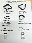 Harley 1950-52 Hydra-glide Panhead Main Wire Loom Clip & Clamp Kit 4730-30A 9977. Fixed Price $79.95.