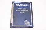 Oem Suzuki 99923-03821 1982 Model Ready Reference Service Specifications. Fixed Price $16.90.