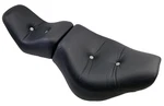 Harley-davidson 51649-07A King Queen Black Leather Seat For Softail Custom Fxstc. Fixed Price $274.99.