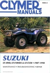 Suzuki LT-4WD, LT-4WDX, LT-F250, Quadrunner, King Atv Repair Manual 1987-98. Fixed Price $51.39.