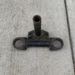 Bsa A50, A65 Lower Bottom Steering Fork Yoke Clip Clamp Used Oem. Fixed Price $49.99.