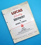 1959 Triumph Motorcycle Book Lucas Electrical Parts Catalog 5TA TR6 T100 T120. Fixed Price $29.95.
