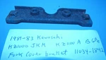 1981-83 Kawasaki KZ1000J Fork Cover Bracket Pn# 11034-1842. Fixed Price $23.95.