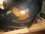 1983-1985 Honda Vt 700 750 Shadow Gas Fuel Tank 175A1-ME9-020ZB. Fixed Price $150.00.